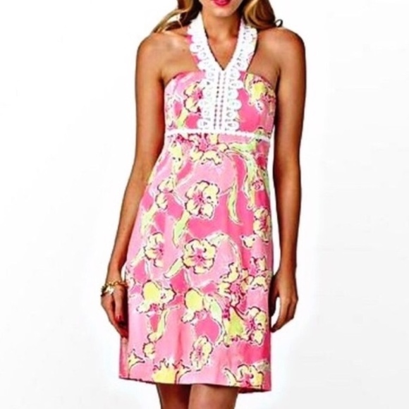 Lilly Pulitzer Dresses & Skirts - Lilly Pulitzer Halter Dress Sz. 12